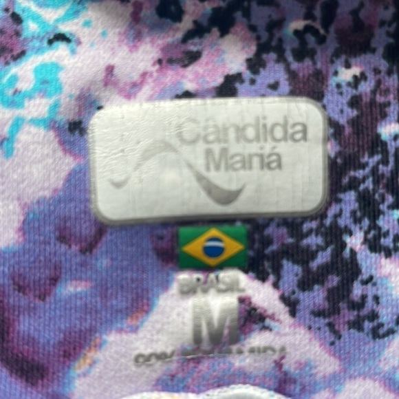 Candida Maria Brazil Low Rise Colorful Leggings - Picture 5 of 8